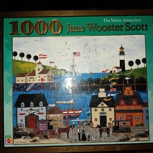 Jane Wooster Scott the main attraction 1000 piece puzzle